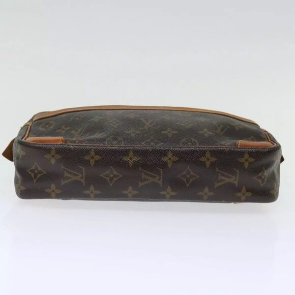 LOUIS VUITTON Monogram Compiegne 28 Clutch Bag LV Auth - Picture 6 of 16